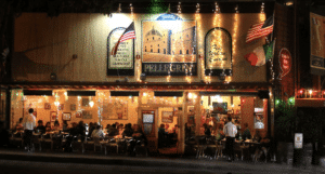 Exterior of Piazza Pellegrini Restaurant in North Beach