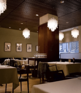 Aquavit NYC Restaruant in Midtown Manhattan with michelin two stars