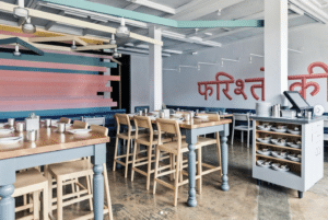 Badmaash Michelin Bib Gourmand Restaurant Interior in DTLA