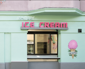 Bi Rite Creamery exterior in San Francisco's Mission District on a Food Tour