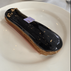Chocolate Eclair from Bottega Louie in Downtown LA Food Tour