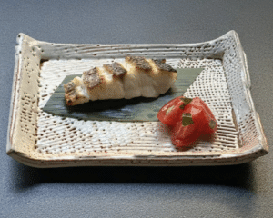 Summer Seabass at Shibumi Japanese Michelin Star Restaurant in LA
