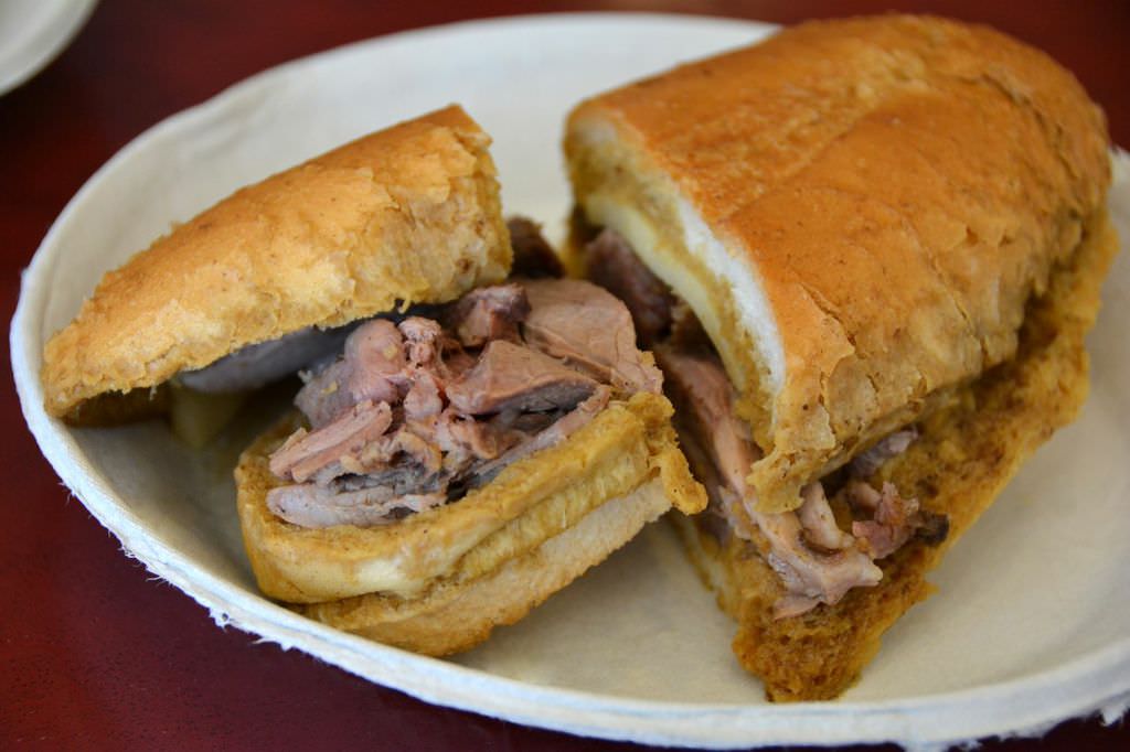 The French Dip Sandwich at Philippe’s in Los Angeles