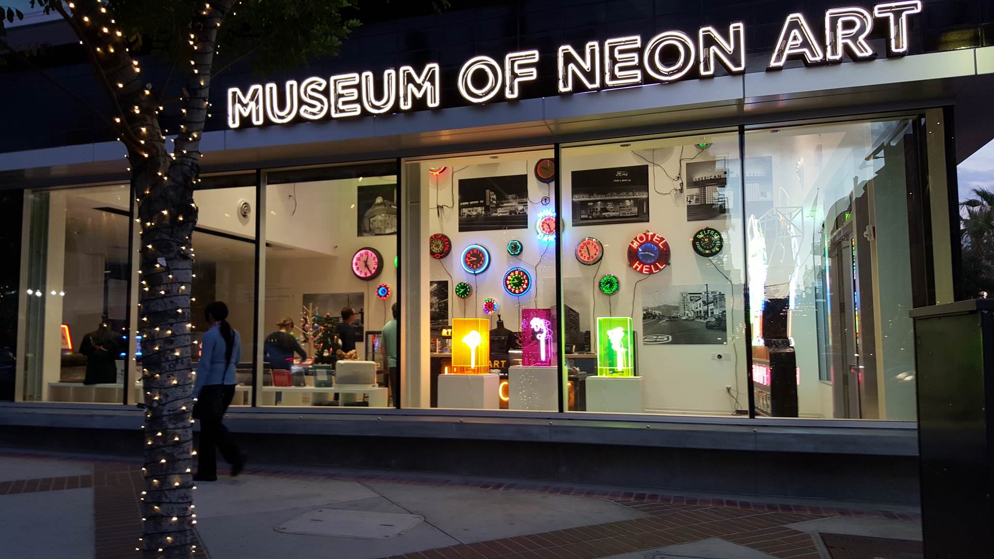 museum of neon art in Loa Angeles California