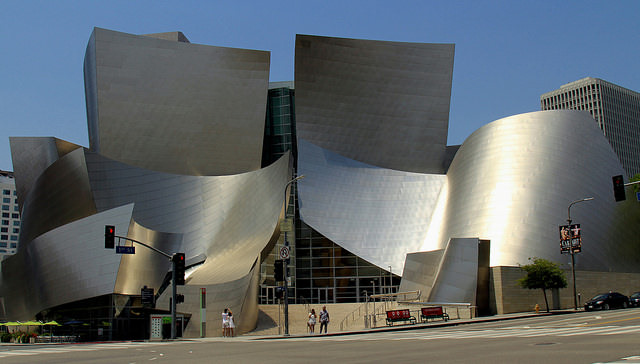 The Best Day Trips in Los Angeles include a stop on Grand Avenue at the Disney Concert Hall 