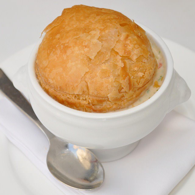 Lobster Pot Pie at Plan Check Where to Find the Best Lobster in Los Angeles