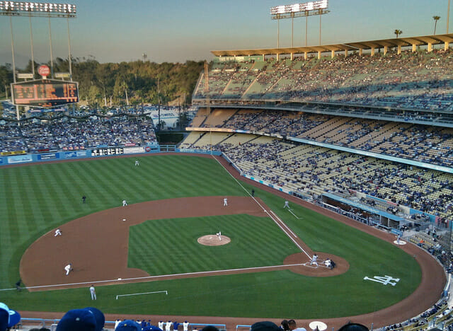 go to a baseball game: 5 Los Angeles Team Building Activities Your Coworkers Won't Hate