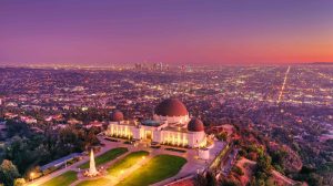 los angeles famous places to visit hiking to griffith observatory at night