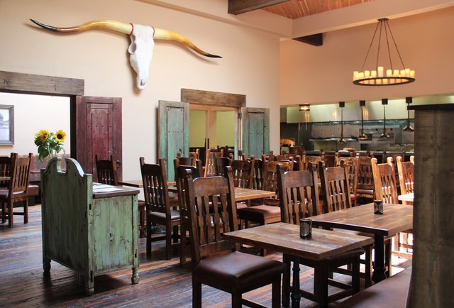 interior of West of Pecos Restaurant in San Francisco