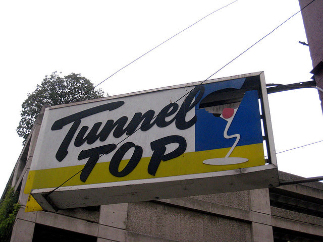 Grab a drink at Tunnel Top, one of The Best Happy Hours in Union Square