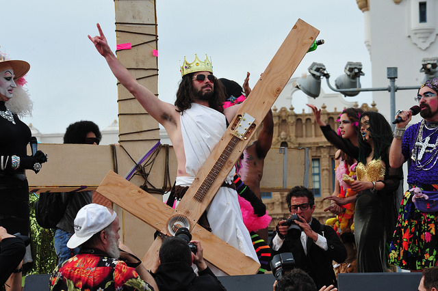 Hunky Jesus is one of the 10 Things Everyone Should Do In SF Before They Die: 