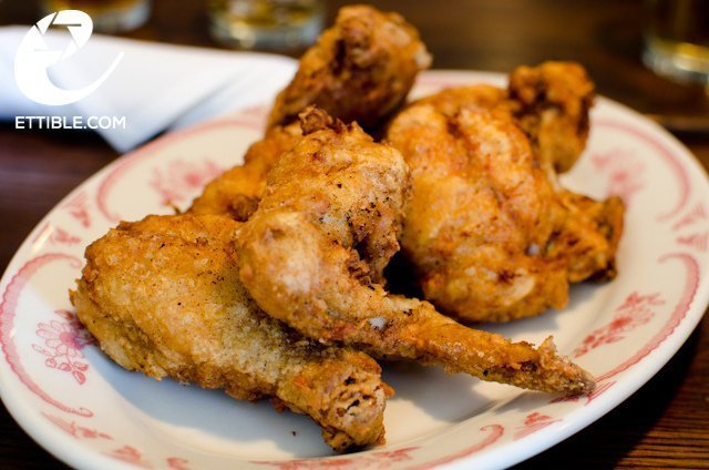 fried chicken at Bobwhite. 5 Best Lunch Counters in East Village.jpg