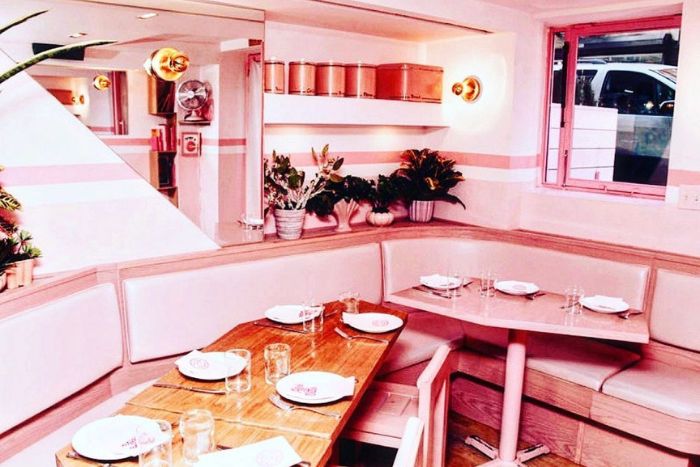 Inside New York City's All-Pink Pietro Nolita Restaurant