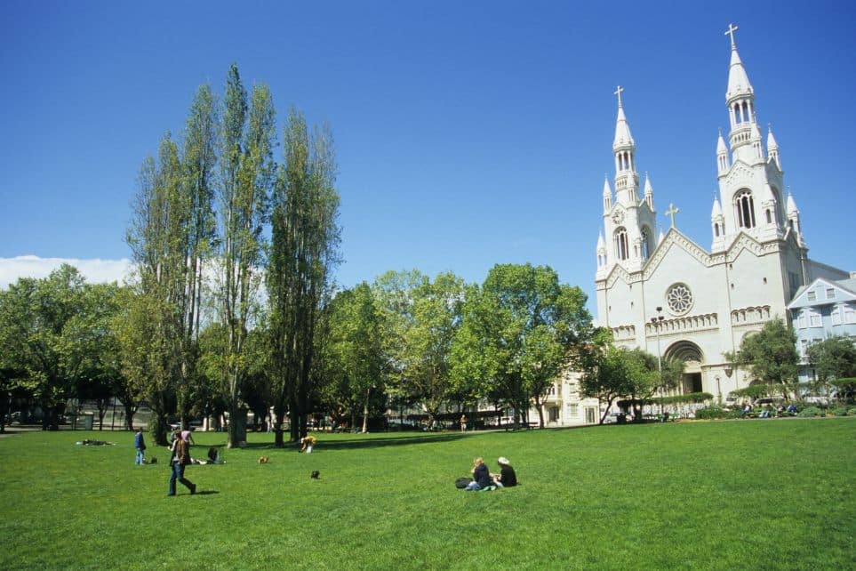 washington square park in san francisco
