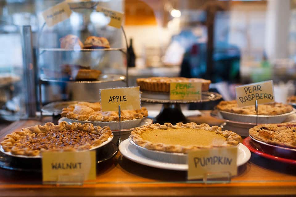 Pumpkin Pie and other pies at Mission Pie
