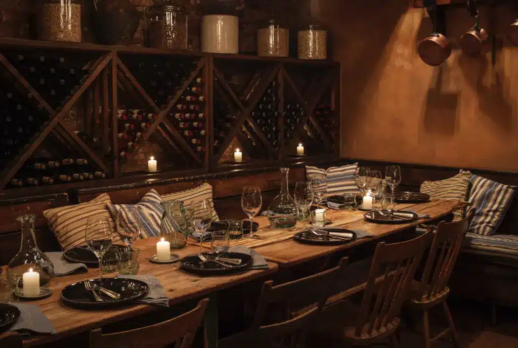 il bucco cozy interior restaurant nyc