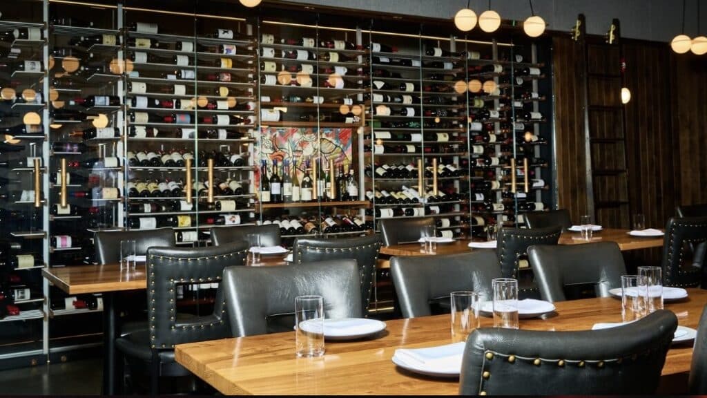 Private dining room at niku steakhouse