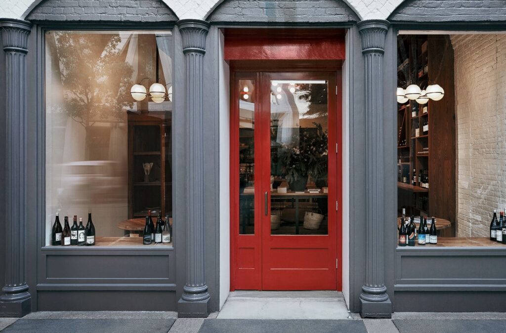 exterior shot of verjus in san francisco