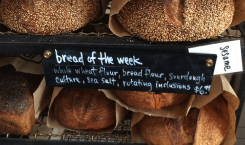 sourdough bread of the week at the mill in nopa