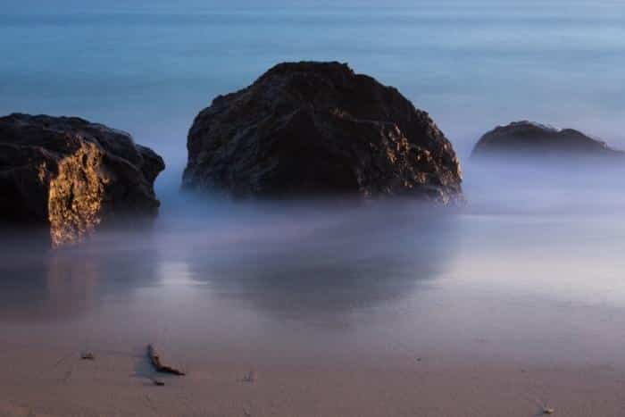 rock on beach in san franicisco