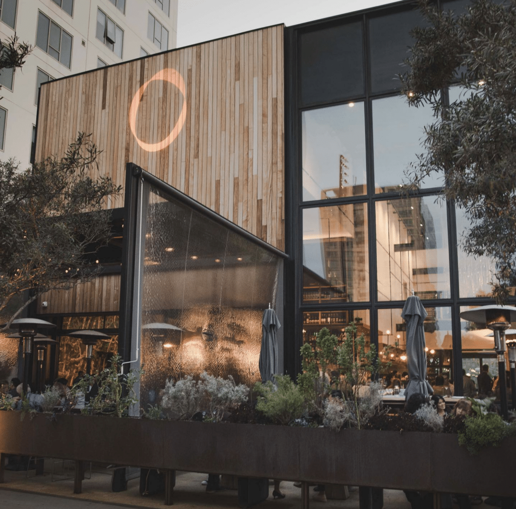 Otium Restaurant Exterior in DTLA
