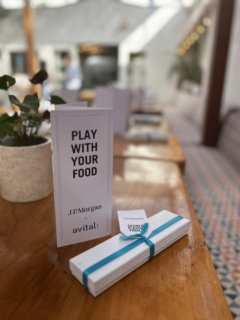 Play with Your Food Menu for an Interactive Meal