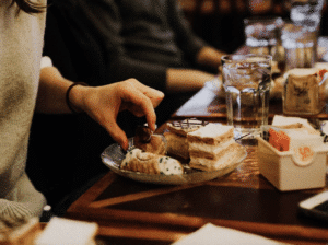 cannoli served during east village food tour