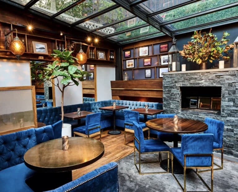 Private dining room at Salinas NYC