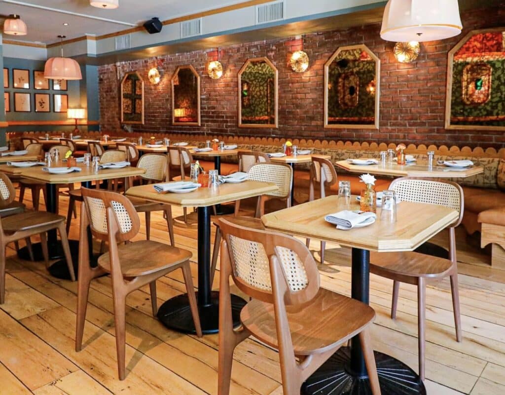 Private dining room at Widflower NYC