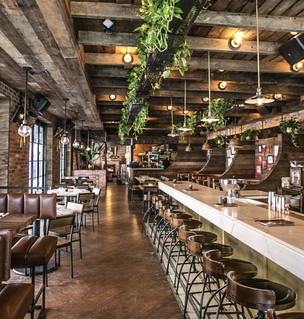 Private dining room at LOULOU NYC