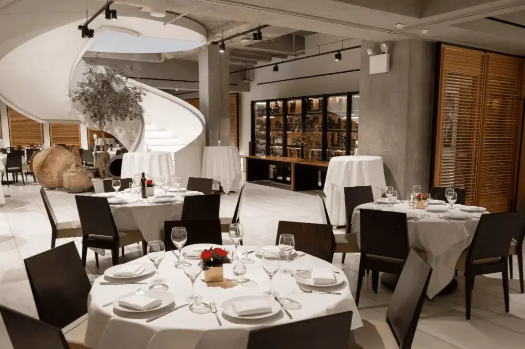 estiatorio milo restaurant interior