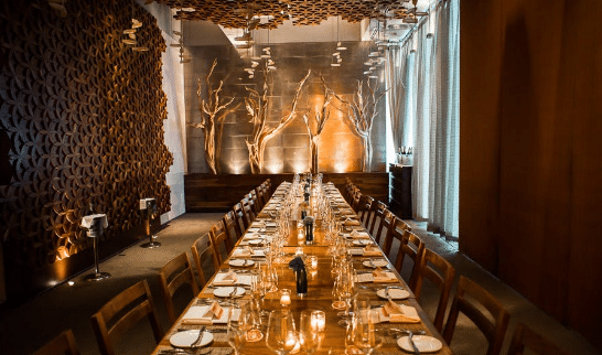 boa steakhouse private dining room, one of best restaurants for private parties in west hollywood