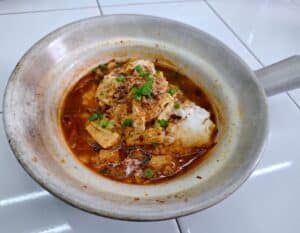 seafood claypot served during chinatown food tour in san francisco
