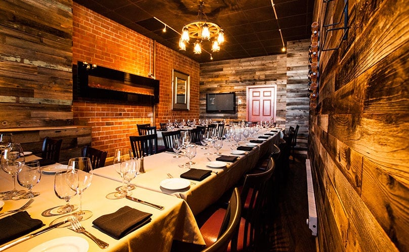 trapeze private dining room in burlingame
