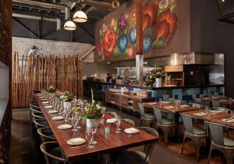 merkado restaurant interior in san francisco