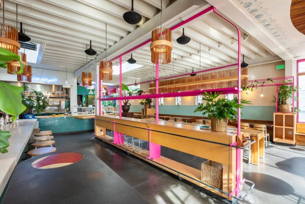 interior at good good culture club in san francisco