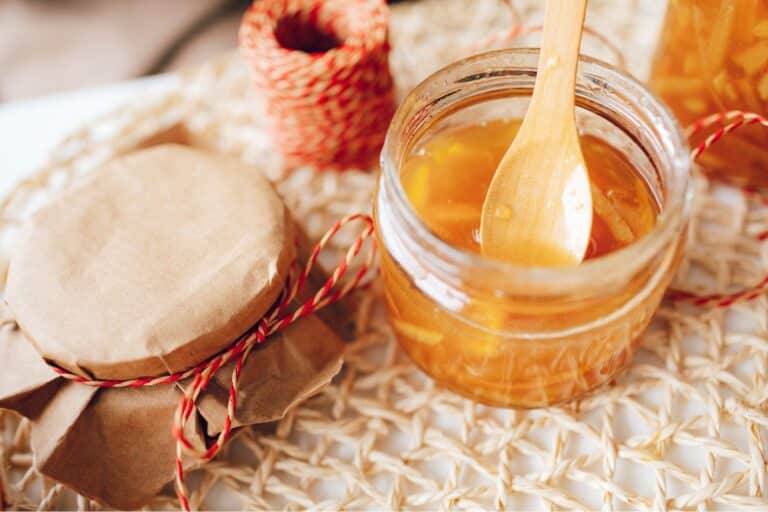 honey jar for savory smore topping