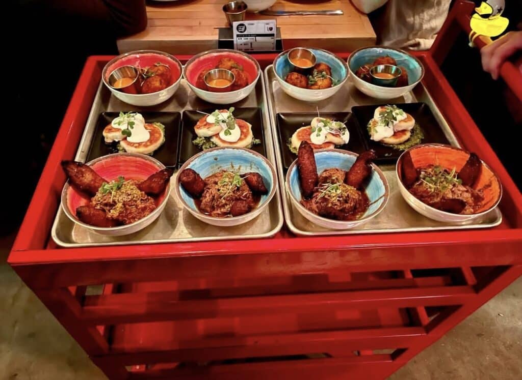 dim sum cart at super mega bien in denver