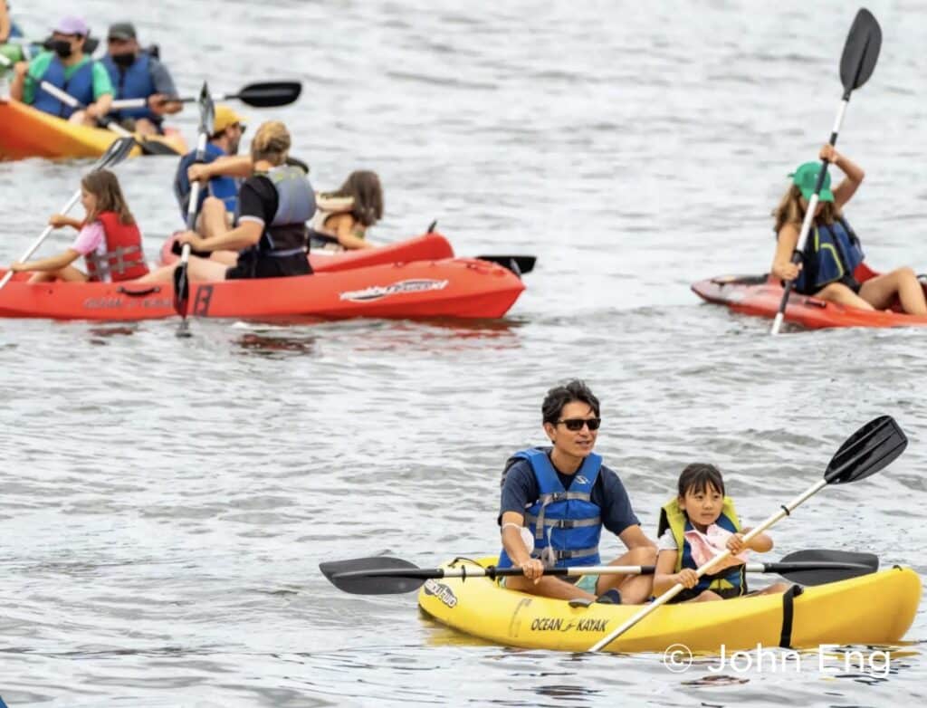 Kayaking at Brooklyn Bridge Park