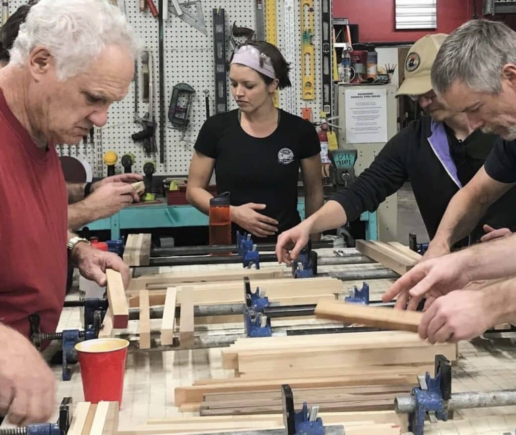 Woodworking at Denver Tool Library