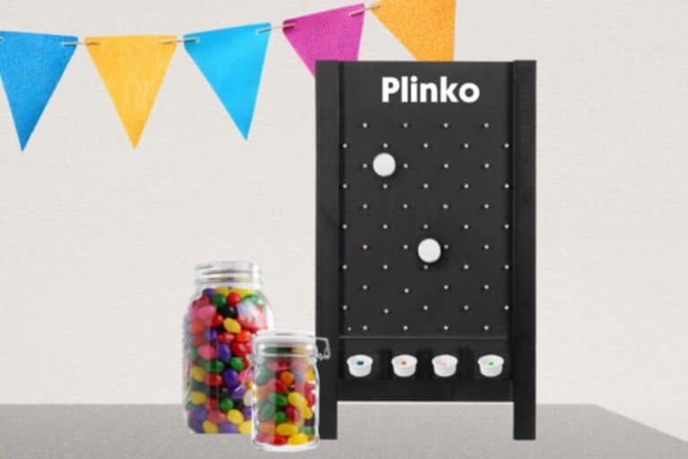 jelly bean plinko game
