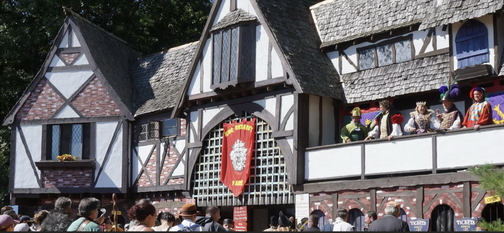 Team members enjoy a day at King Richards Faire