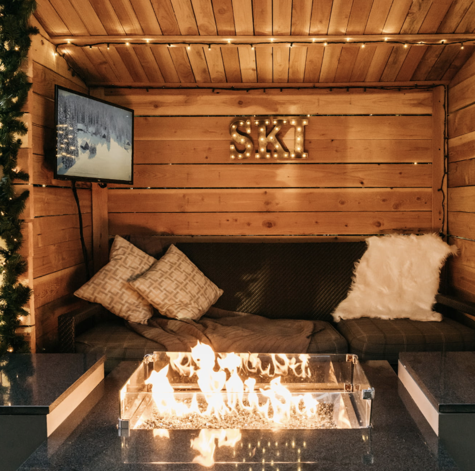 an après ski lodge