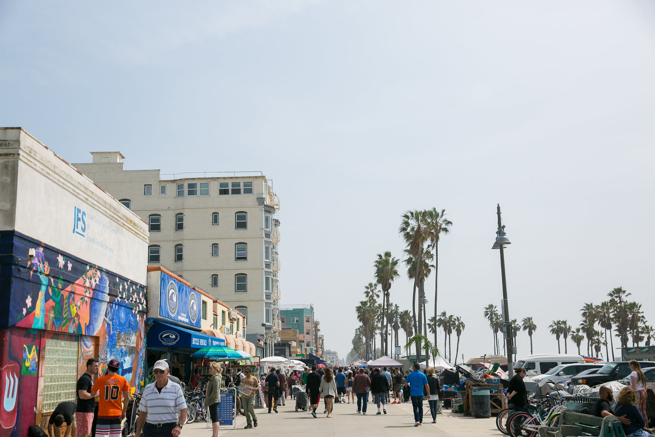 venice boardwalk in venice california