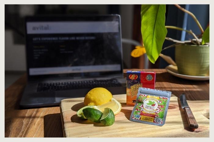 flavor kit delivered during virtual flavor tripping event