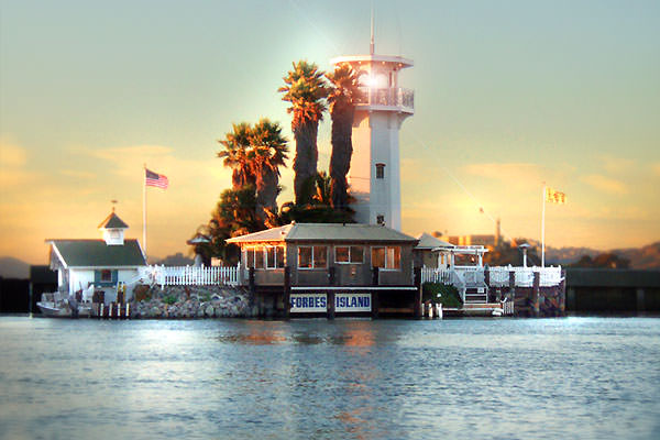 Forbes Island Restaurant in san francisco
