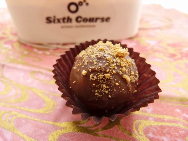 Pumpkin Spice Chocolate Truffle at Sixth Course