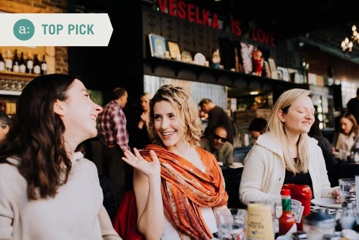 women-enjoying-brunch-crawl-in-new-york-as-their-experience-gift